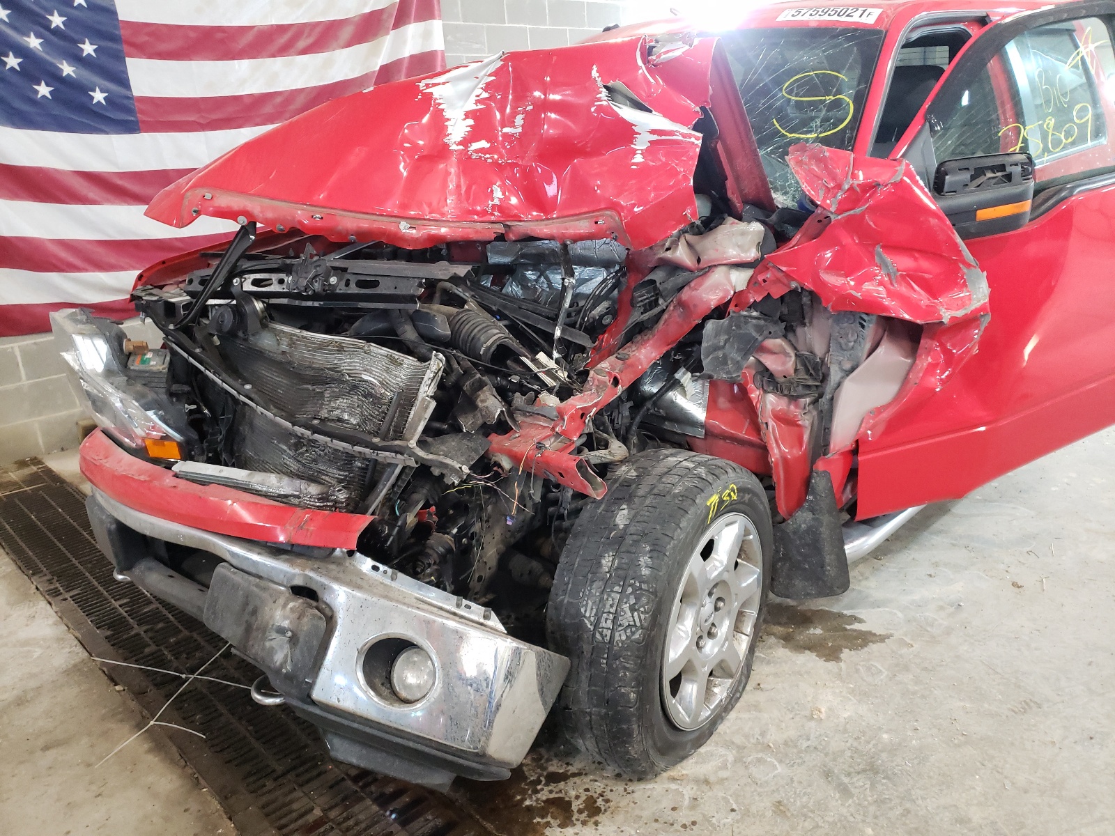 Photo 9 from auction – 2014 FORD F150 SUPER with VIN 1FTFW1EF1EKF22885