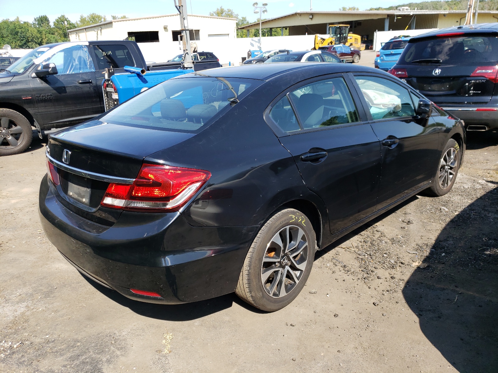 Photo 4 from auction – 2015 HONDA CIVIC EX with VIN 19XFB2F81FE255642