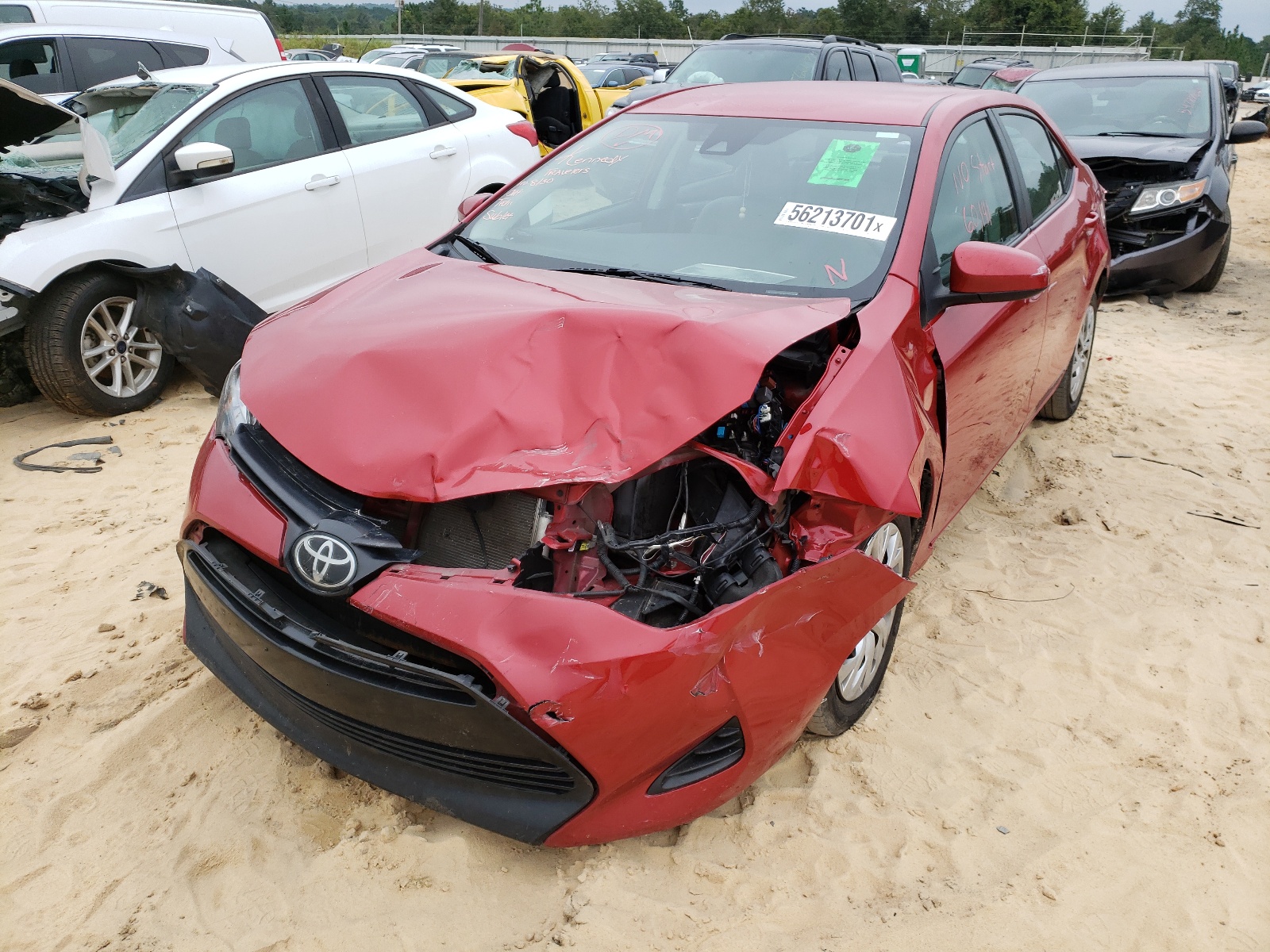 Photo 9 from auction – 2019 TOYOTA COROLLA L with VIN 2T1BURHE1KC232276