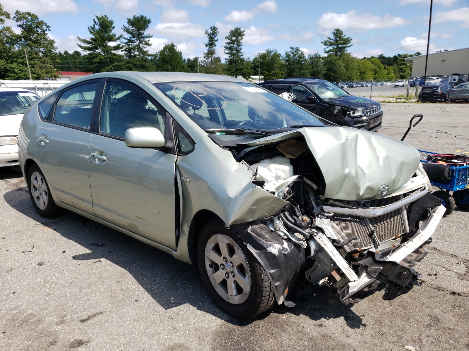 TOYOTA PRIUS 2009 with VIN JTDKB20U193534718 - Photo from auction