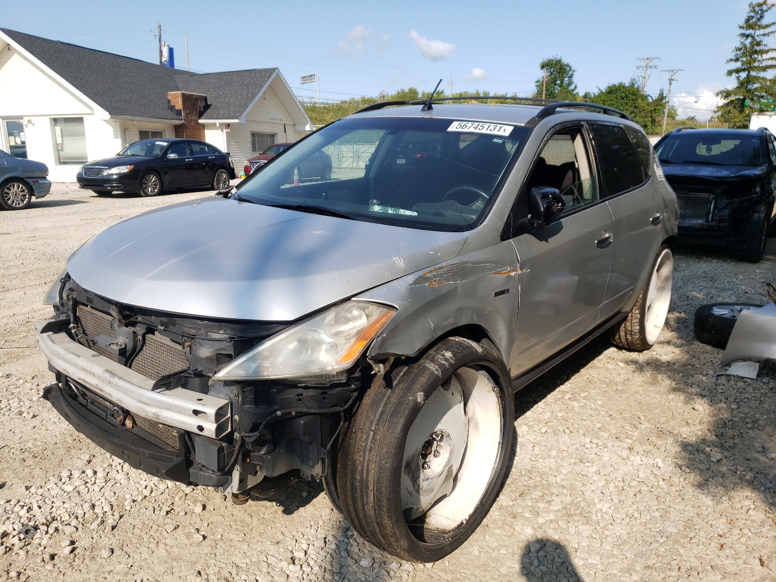 Photo 2 from auction – 2007 NISSAN MURANO SL with VIN JN8AZ08W67W655486