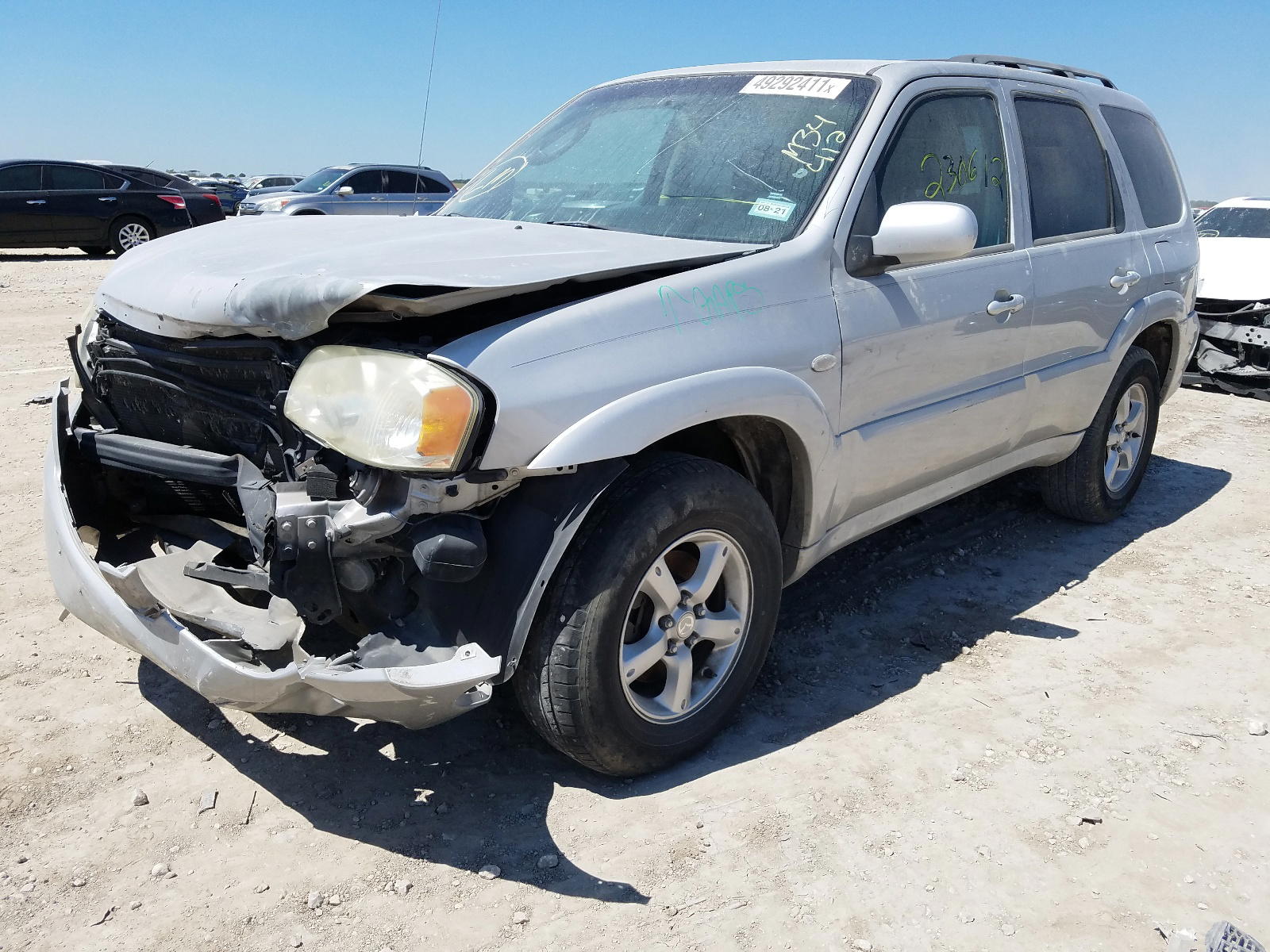 Photo 2 from auction – 2005 MAZDA TRIBUTE S with VIN 4F2YZ06155KM32412