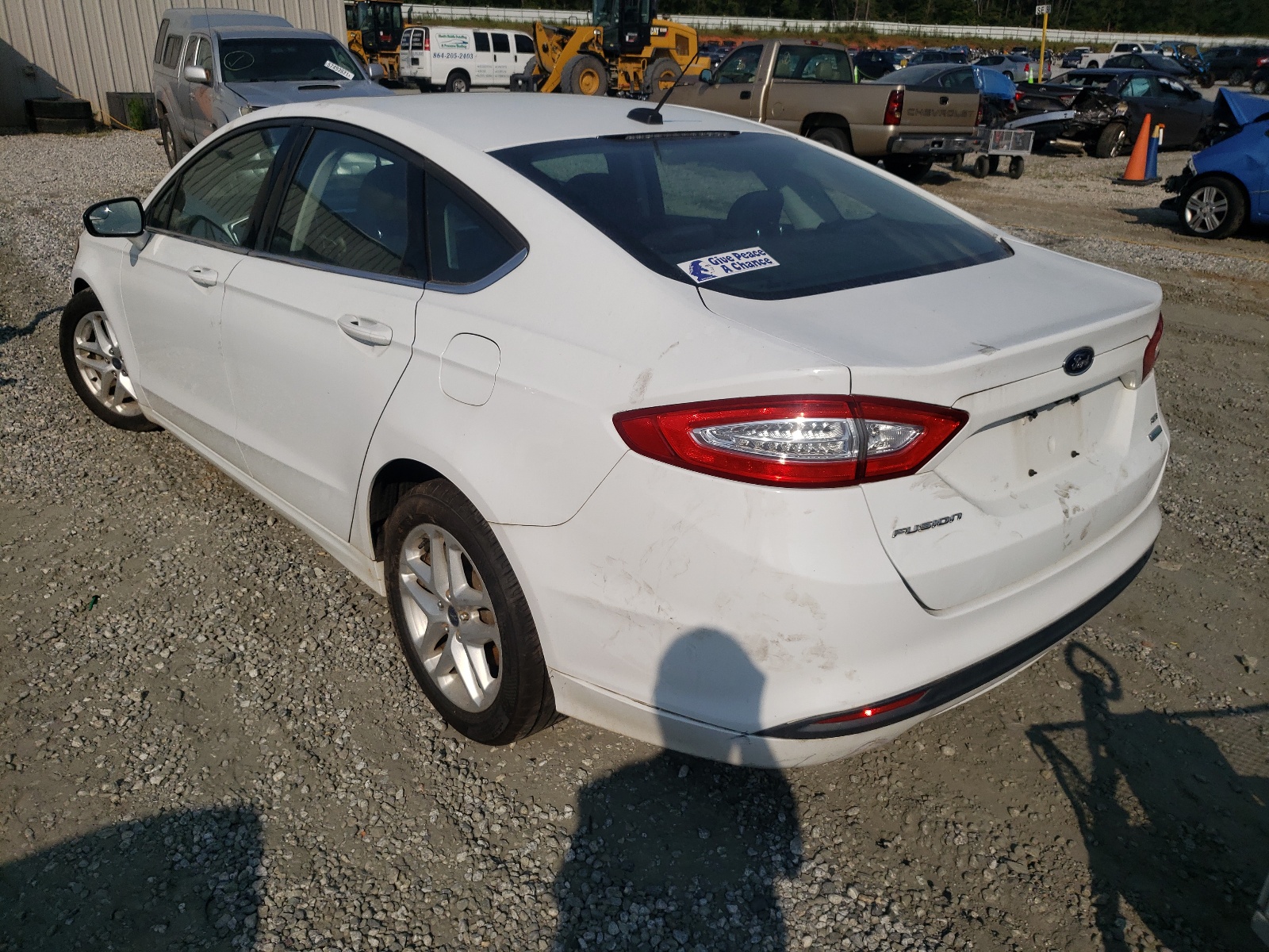 Photo 3 from auction – 2013 FORD FUSION SE with VIN 3FA6P0HRXDR355326