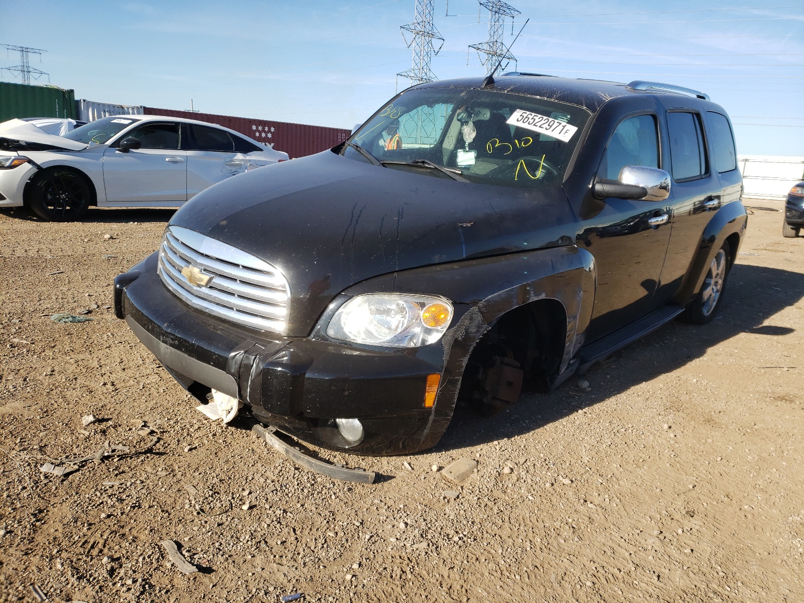 Photo 2 from auction – 2010 CHEVROLET HHR LT with VIN 3GNBACDV8AS643226