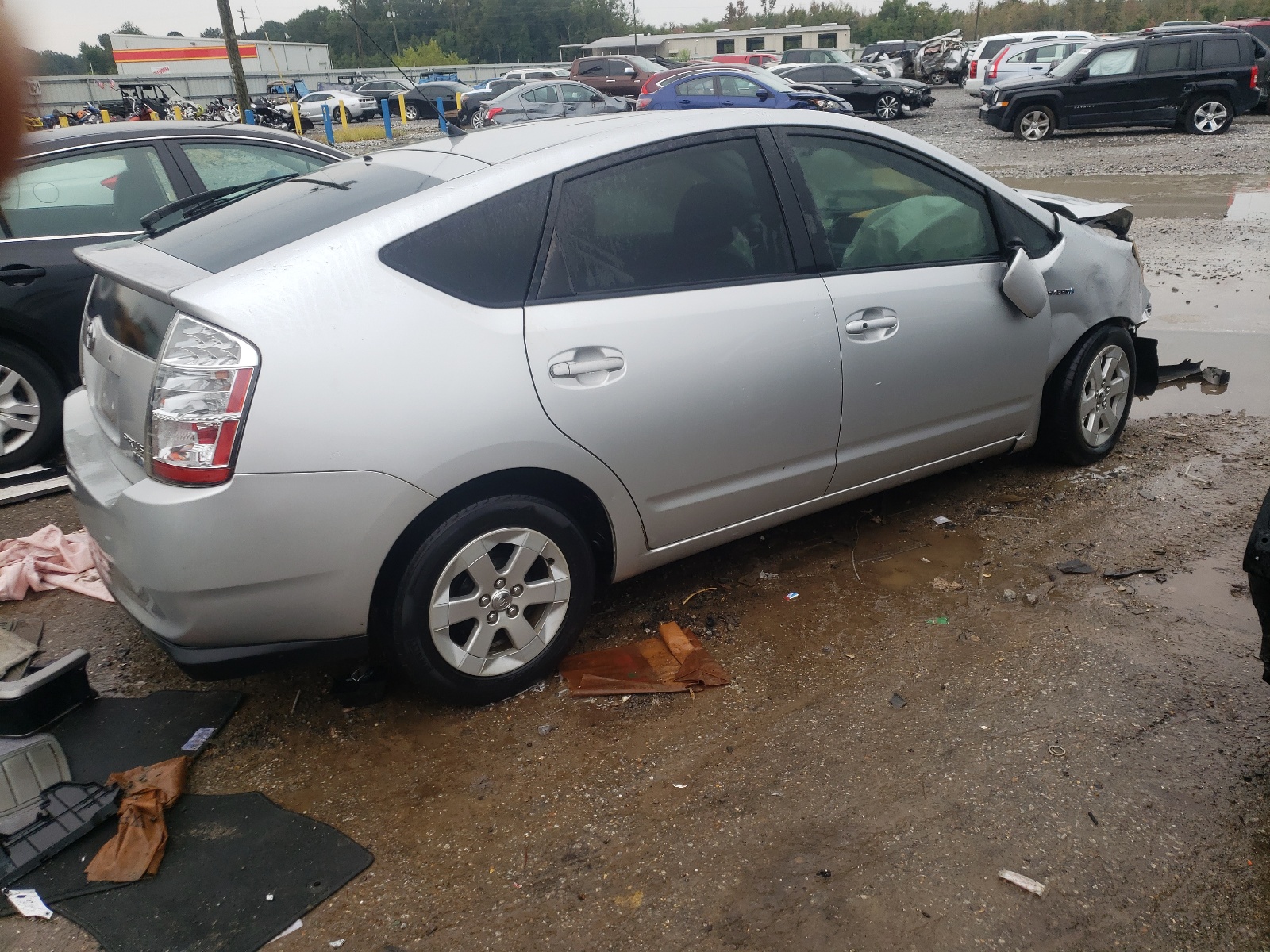 Photo 4 from auction – 2008 TOYOTA PRIUS with VIN JTDKB20U087720127