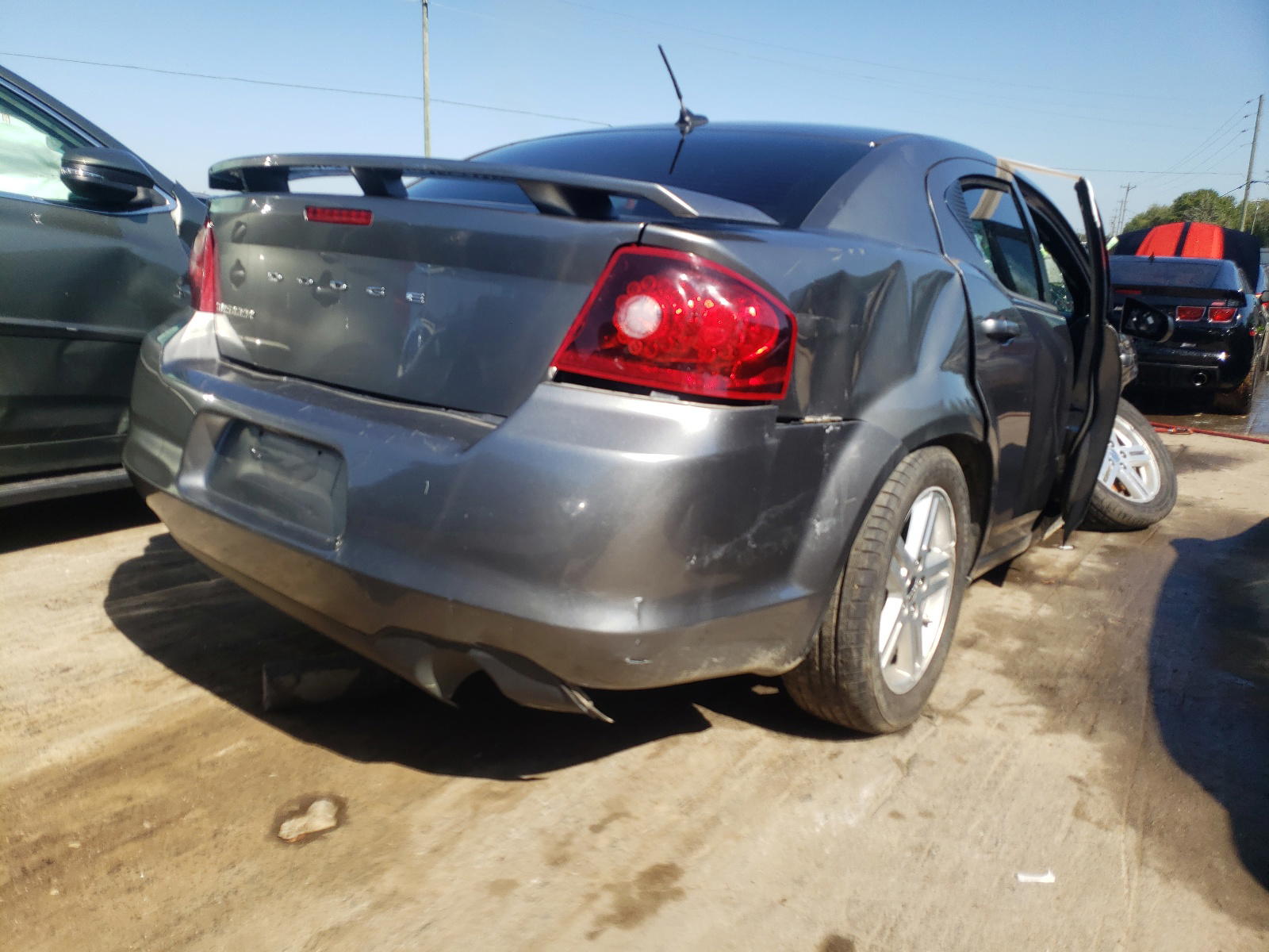 Photo 4 from auction – 2013 DODGE AVENGER SE with VIN 1C3CDZAG7DN677190
