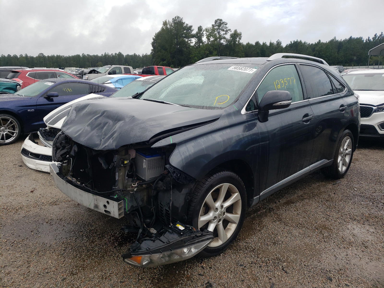 Photo 2 from auction – 2010 LEXUS RX 350 with VIN 2T2ZK1BA7AC010640
