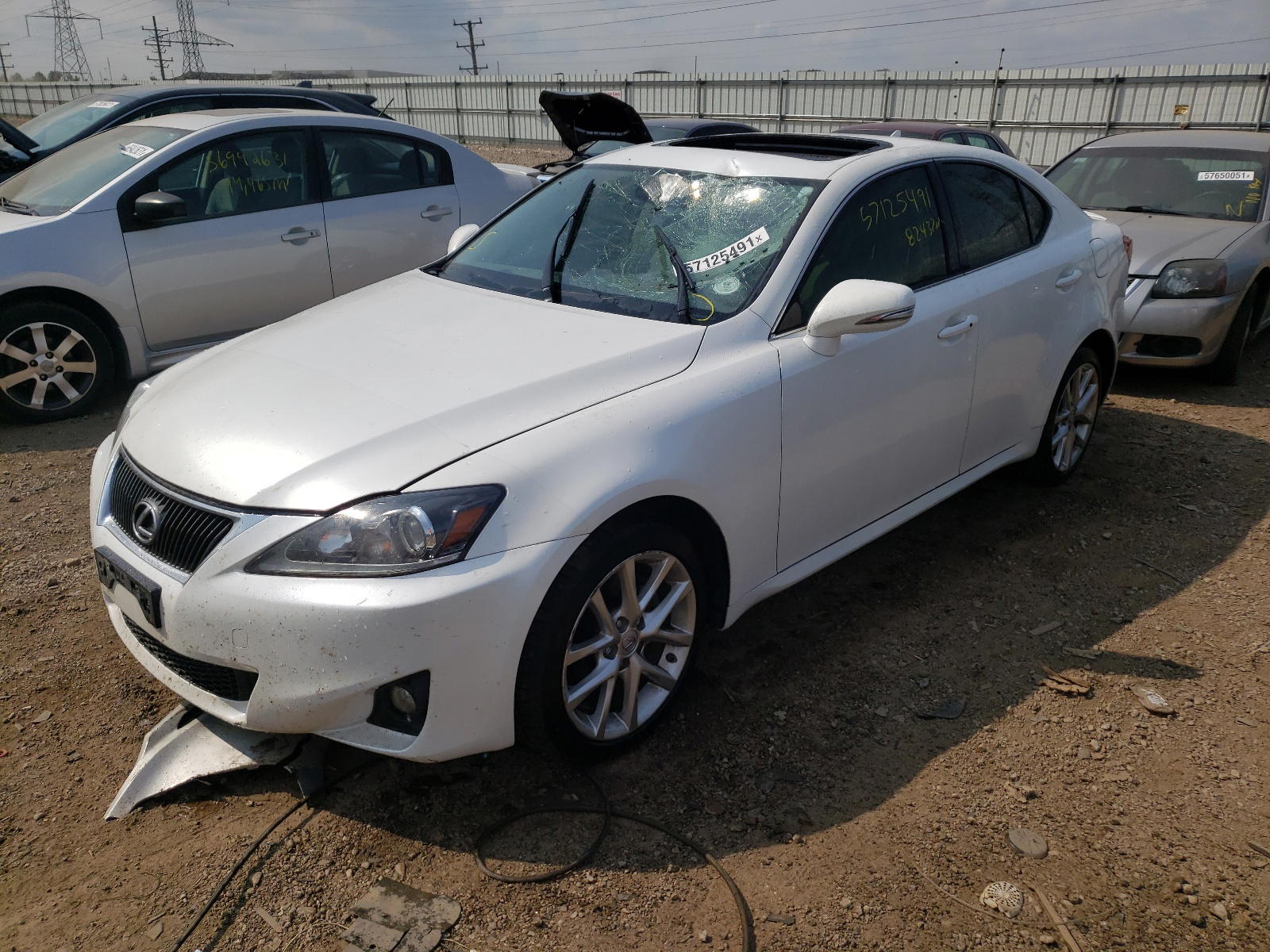 Photo 2 from auction – 2011 LEXUS IS 250 with VIN JTHCF5C27B5052056