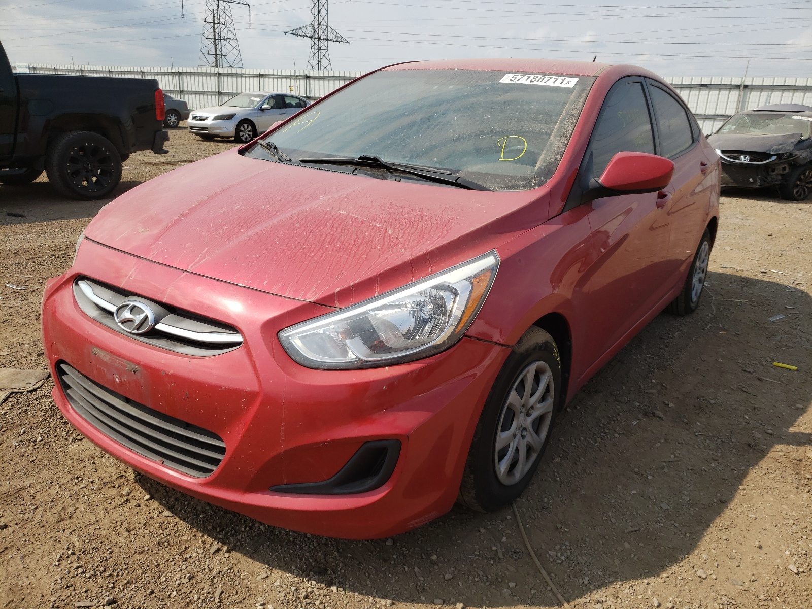 Photo 2 from auction – 2016 HYUNDAI ACCENT SE with VIN KMHCT4AEXGU064373