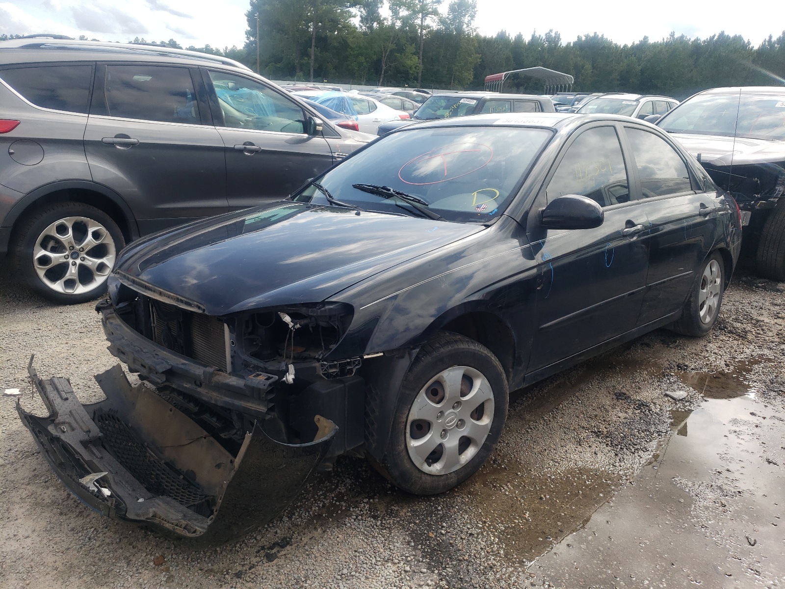 Zdjęcie 2 z aukcji – 2009 KIA SPECTRA EX z VIN KNAFE221595653224