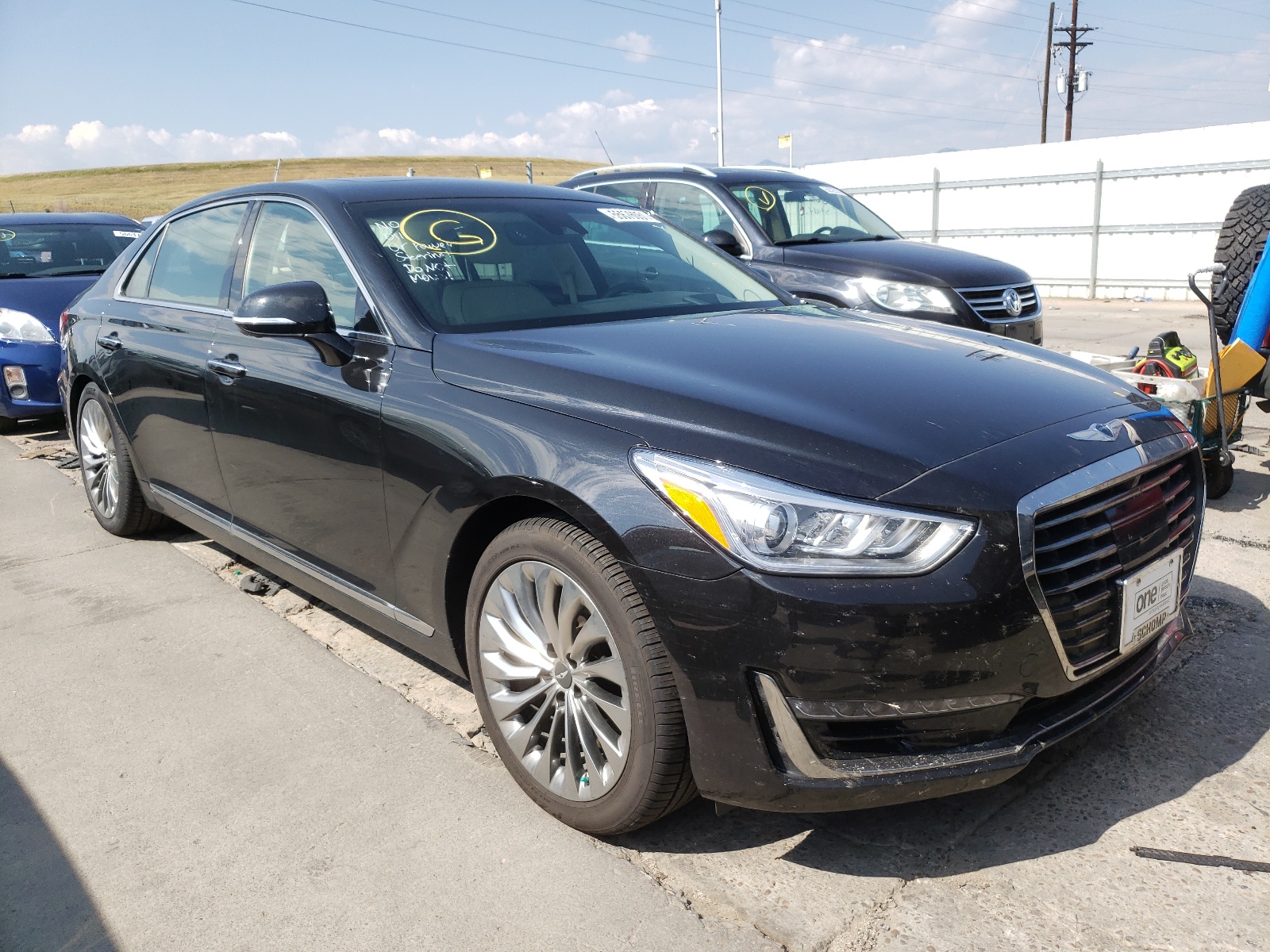 GENESIS G90 ULTIMA 2019 with VIN KMTF54JH6KU059221 - Photo from auction