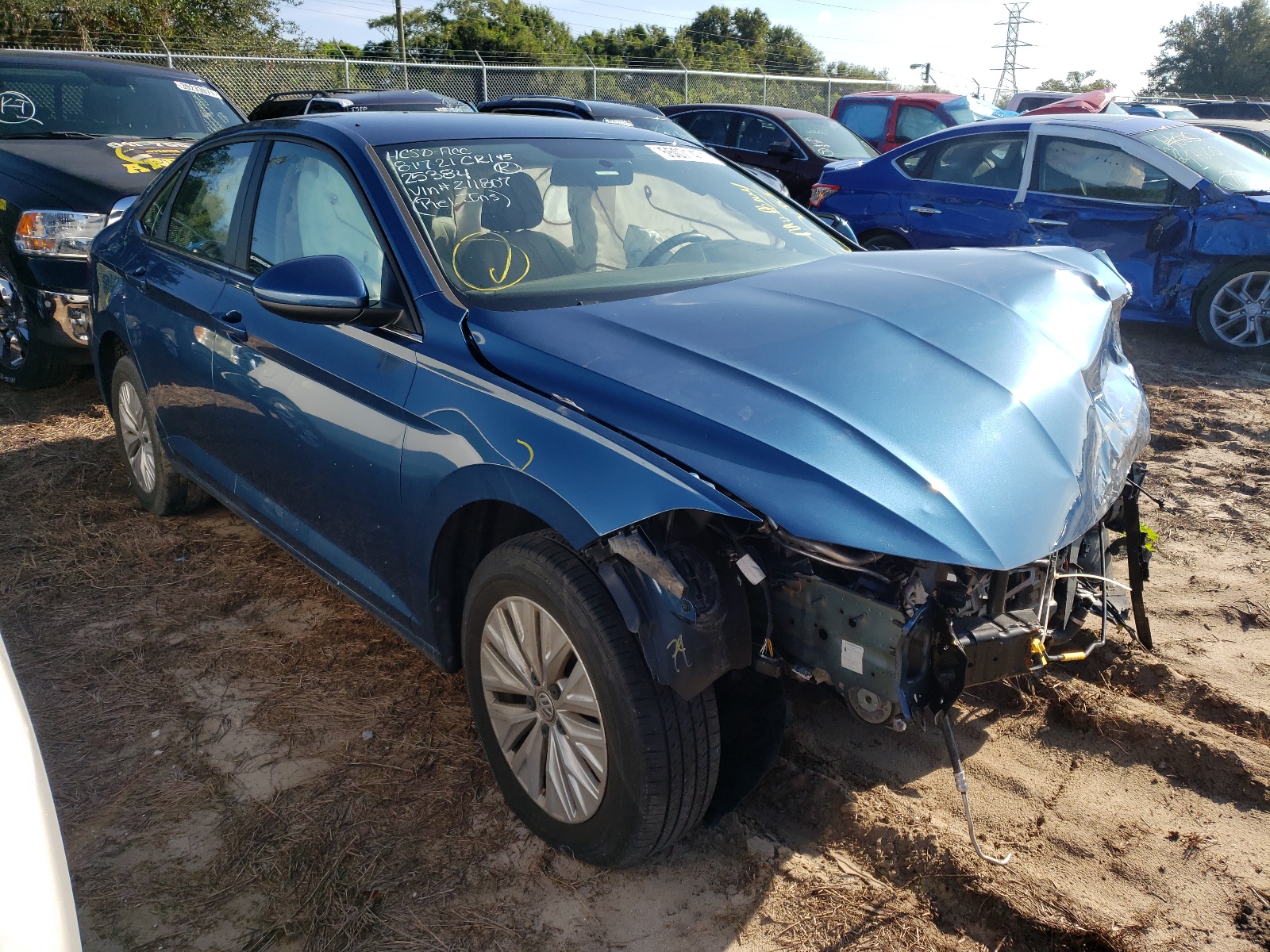Photo 1 from auction – 2019 VOLKSWAGEN JETTA S with VIN 3VWCB7BU7KM211807