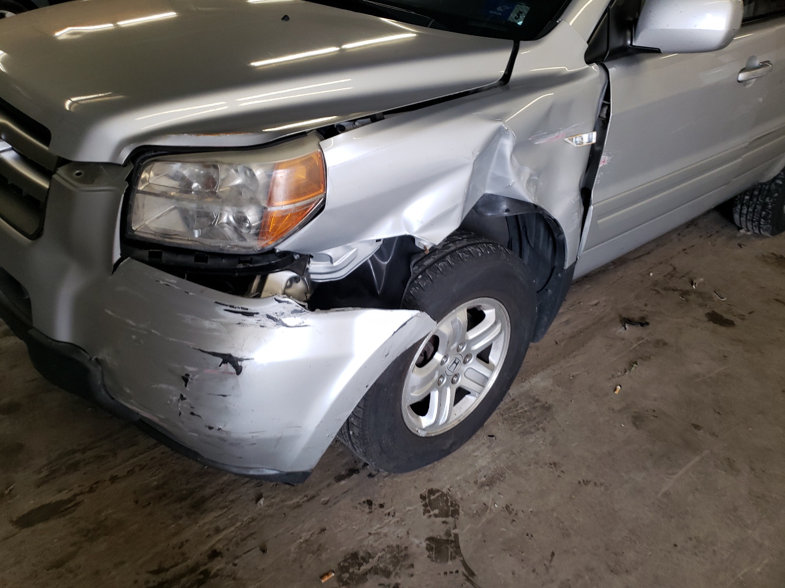 Photo 9 from auction – 2008 HONDA PILOT VP with VIN 5FNYF182X8B040564
