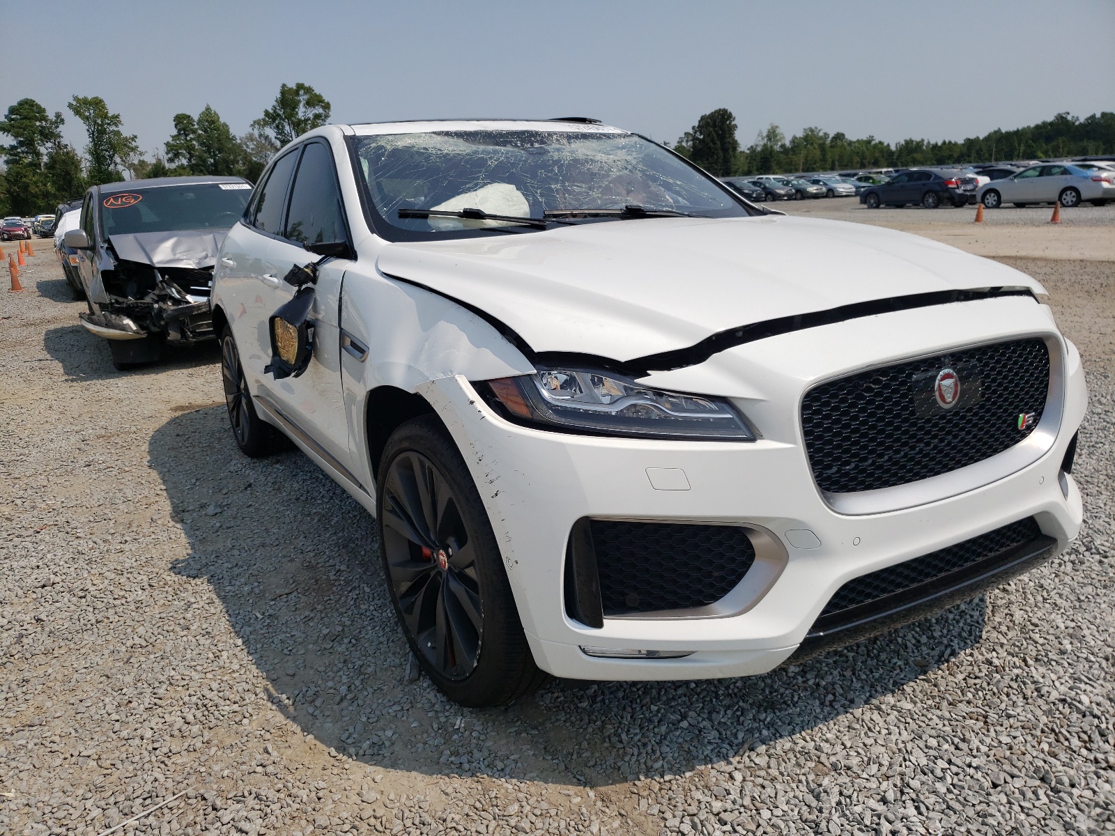 JAGUAR F-PACE S 2018 with VIN SADCM2FV4JA244041 - Photo from auction