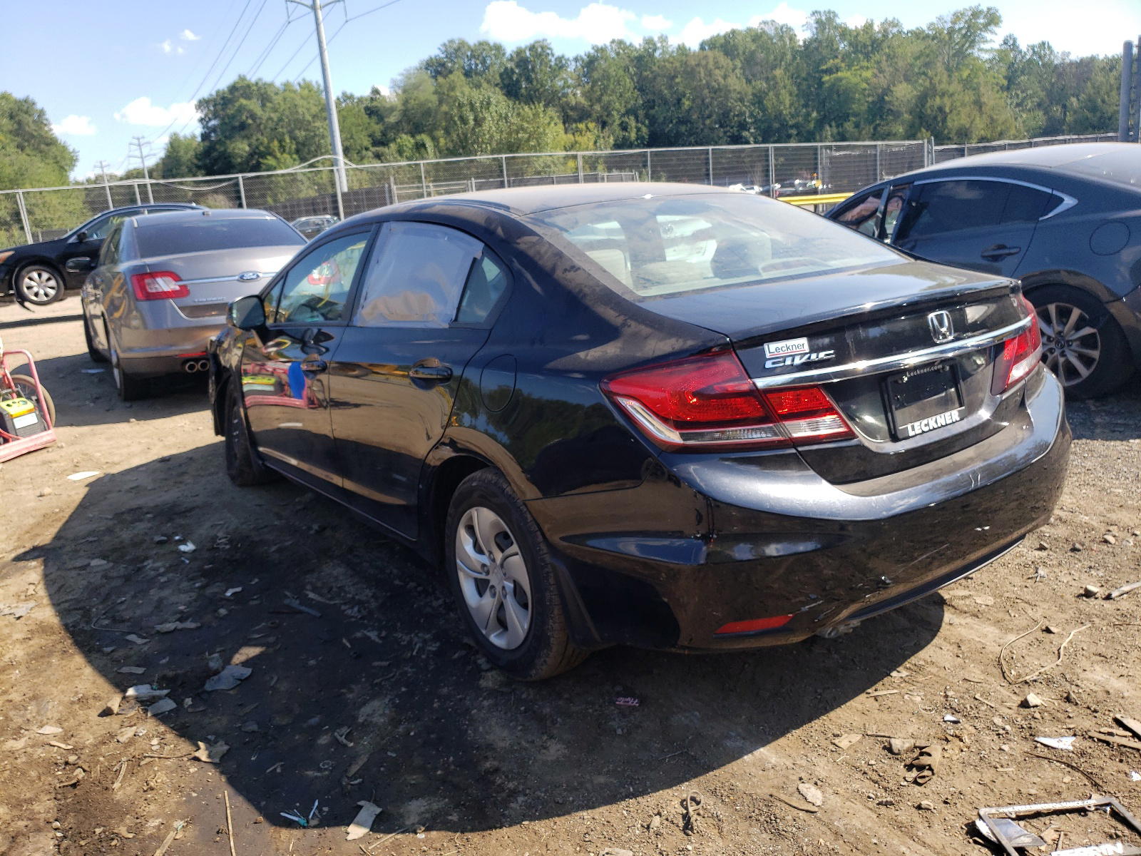 Photo 3 from auction – 2013 HONDA CIVIC with VIN 19XFB2F59DE022515