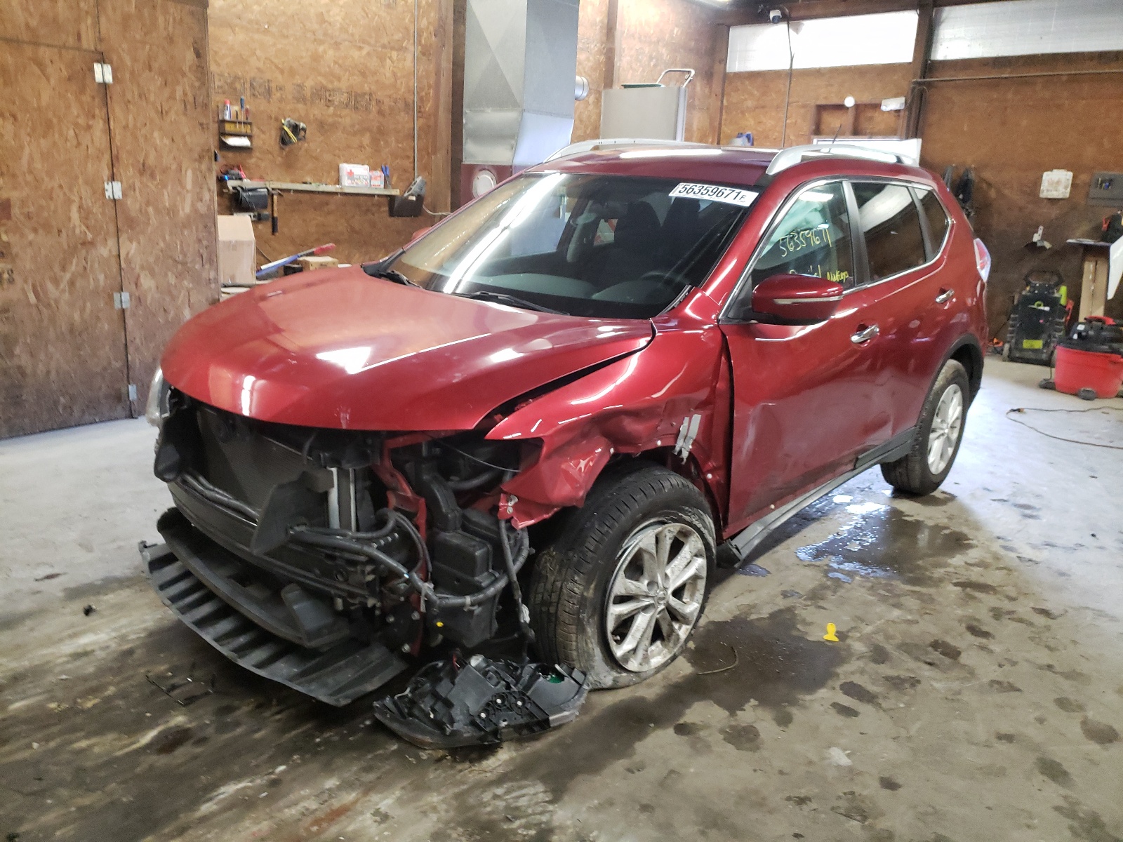Photo 2 from auction – 2014 NISSAN ROGUE S with VIN 5N1AT2MV5EC790202