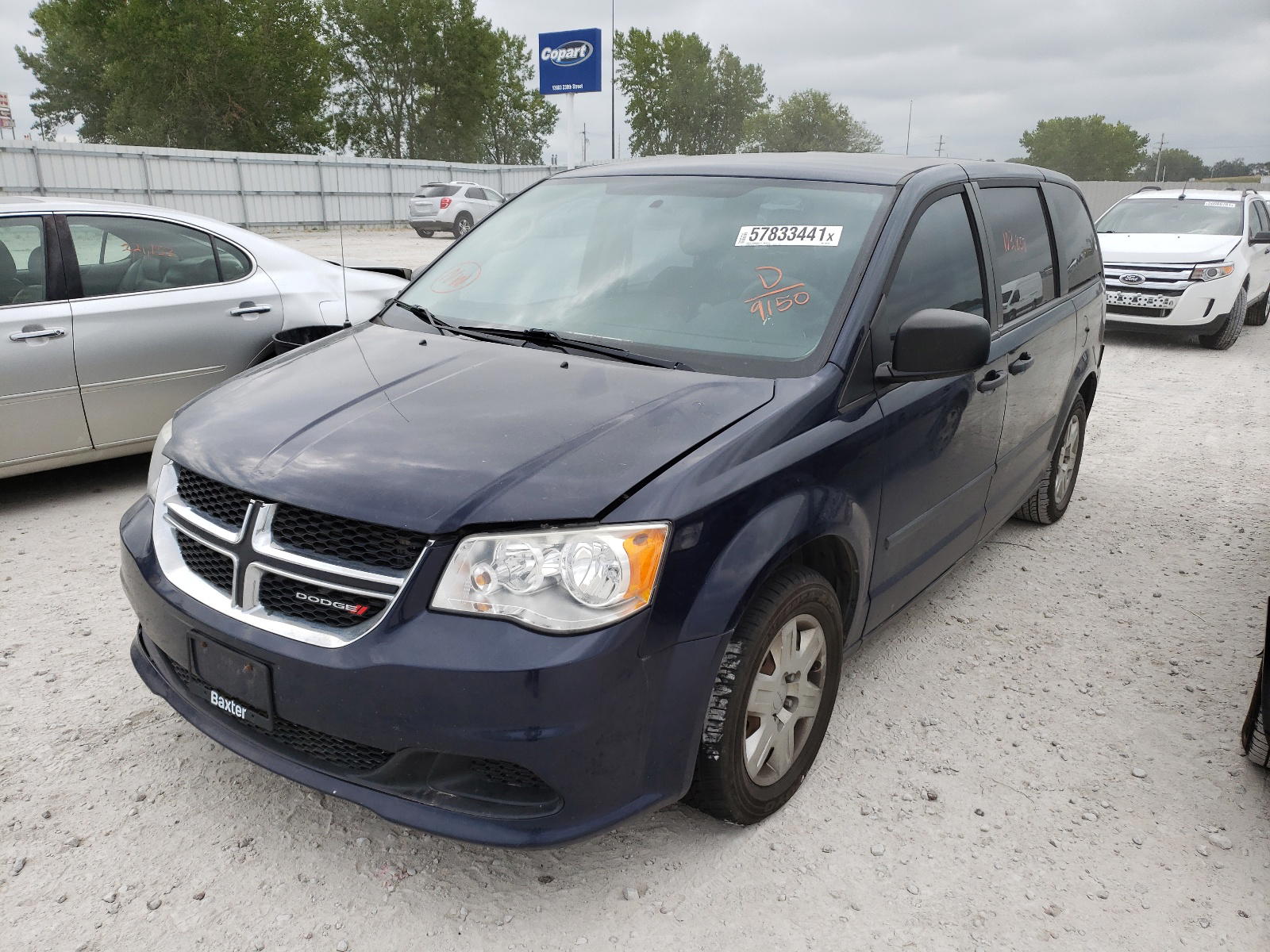 Photo 2 from auction – 2012 DODGE GRAND CARA with VIN 2C4RDGBG9CR389150