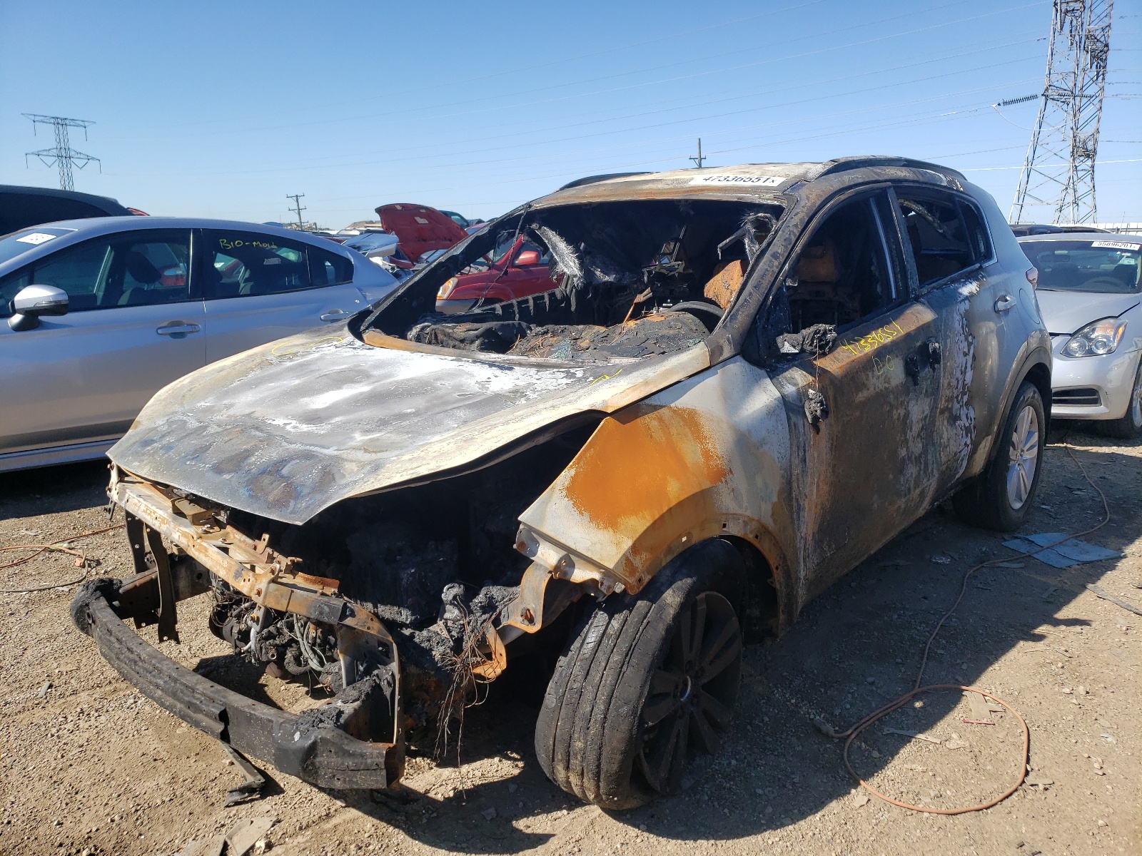 Photo 2 from auction – 2018 KIA SPORTAGE L with VIN KNDPMCAC2J7488695