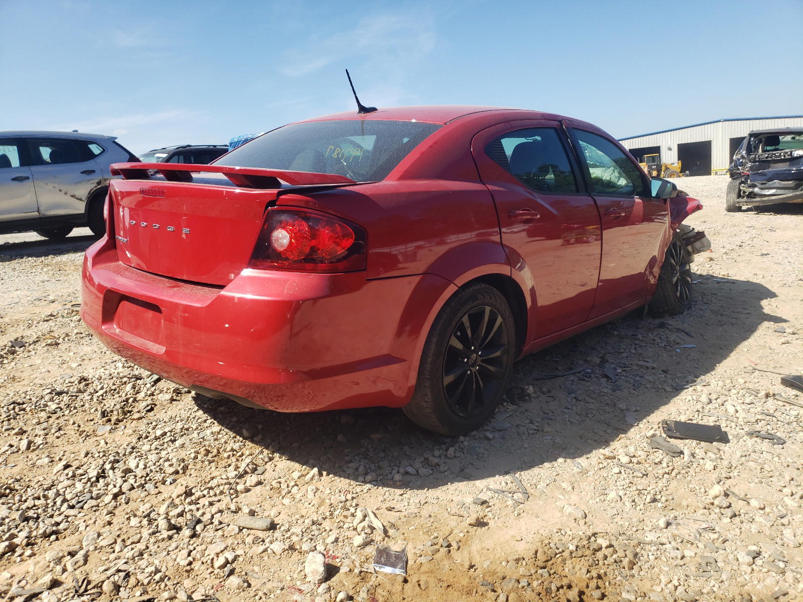 Photo 4 from auction – 2014 DODGE AVENGER SE with VIN 1C3CDZAB2EN166394