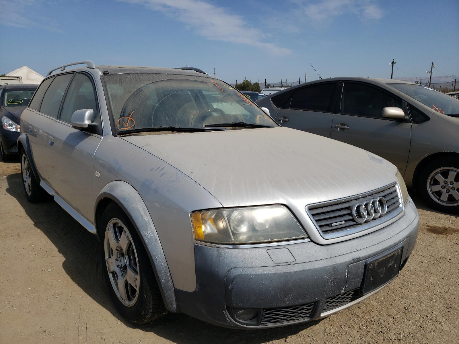 AUDI ALLROAD 2001 with VIN WAUYP54B31N114745 - Photo from auction