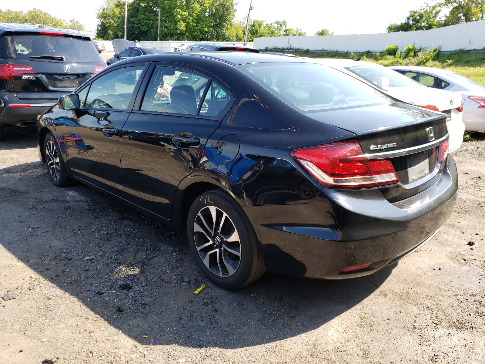 Photo 3 from auction – 2015 HONDA CIVIC EX with VIN 19XFB2F81FE255642