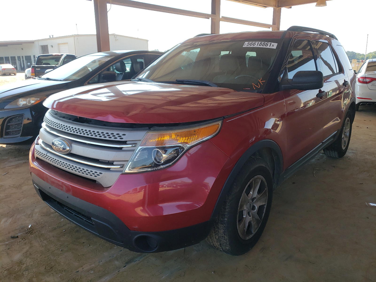 Photo 2 from auction – 2012 FORD EXPLORER with VIN 1FMHK7B82CGA34635