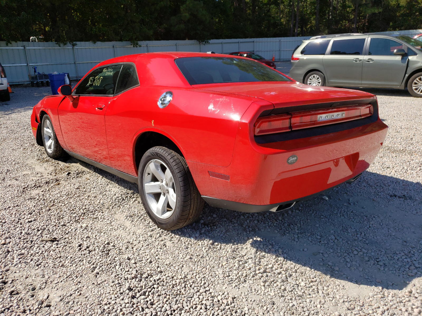 Photo 3 from auction – 2014 DODGE CHALLENGER with VIN 2C3CDYAG6EH311077