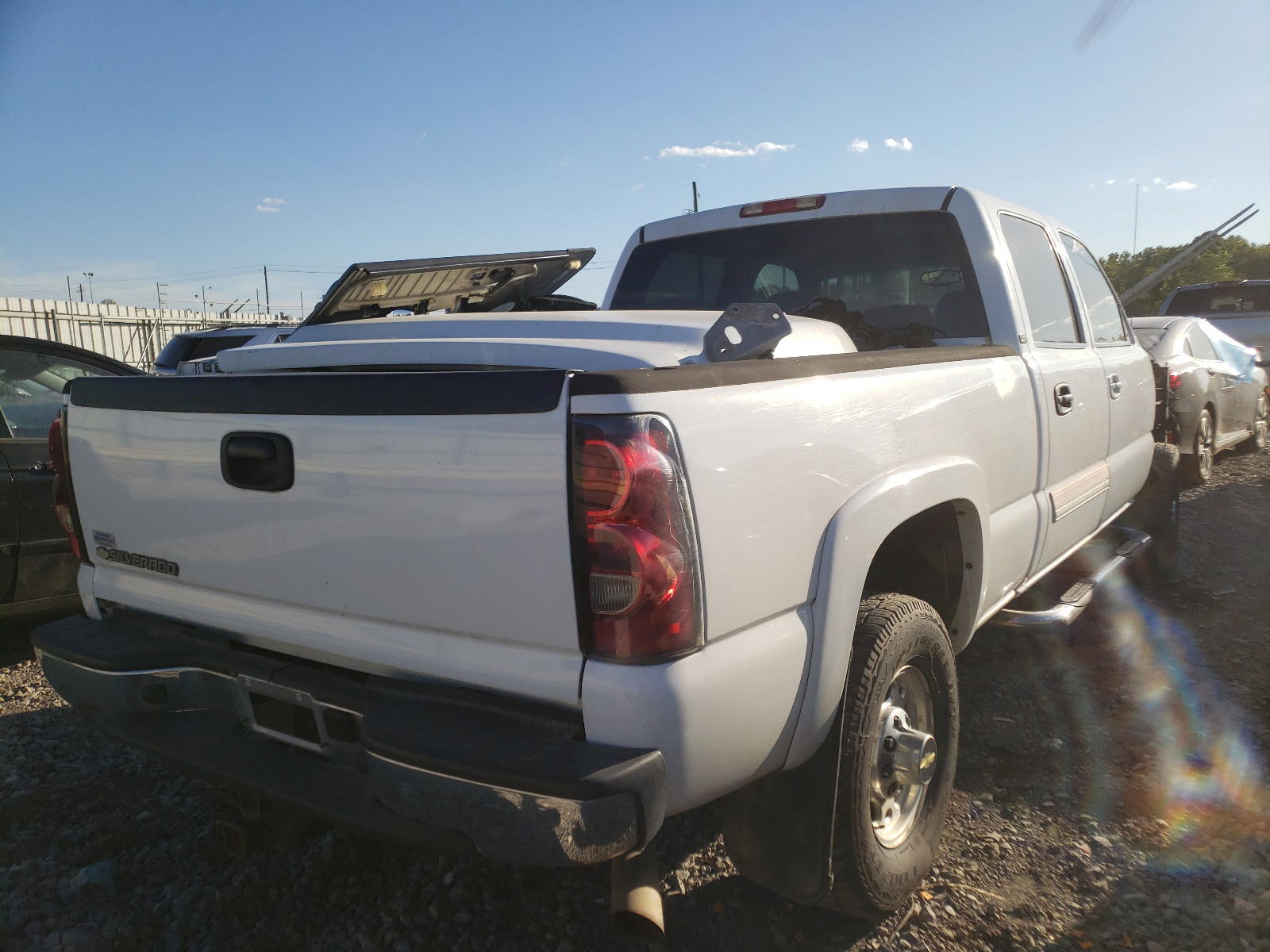 Photo 4 from auction – 2007 CHEVROLET SILVERADO with VIN 1GCHK23U77F143042