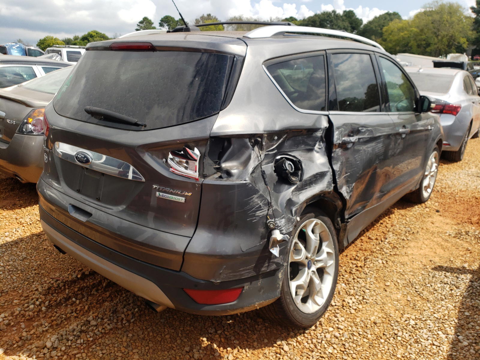 Photo 4 from auction – 2014 FORD ESCAPE TIT with VIN 1FMCU0J93EUB83341