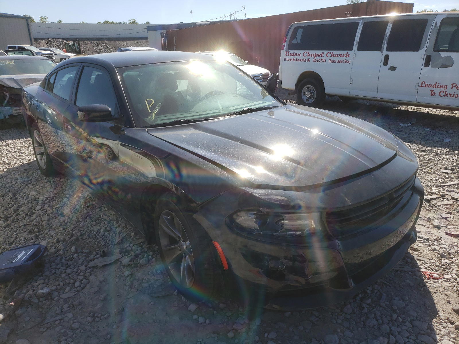 DODGE CHARGER SX 2016 with VIN 2C3CDXHG9GH187261 - Photo from auction