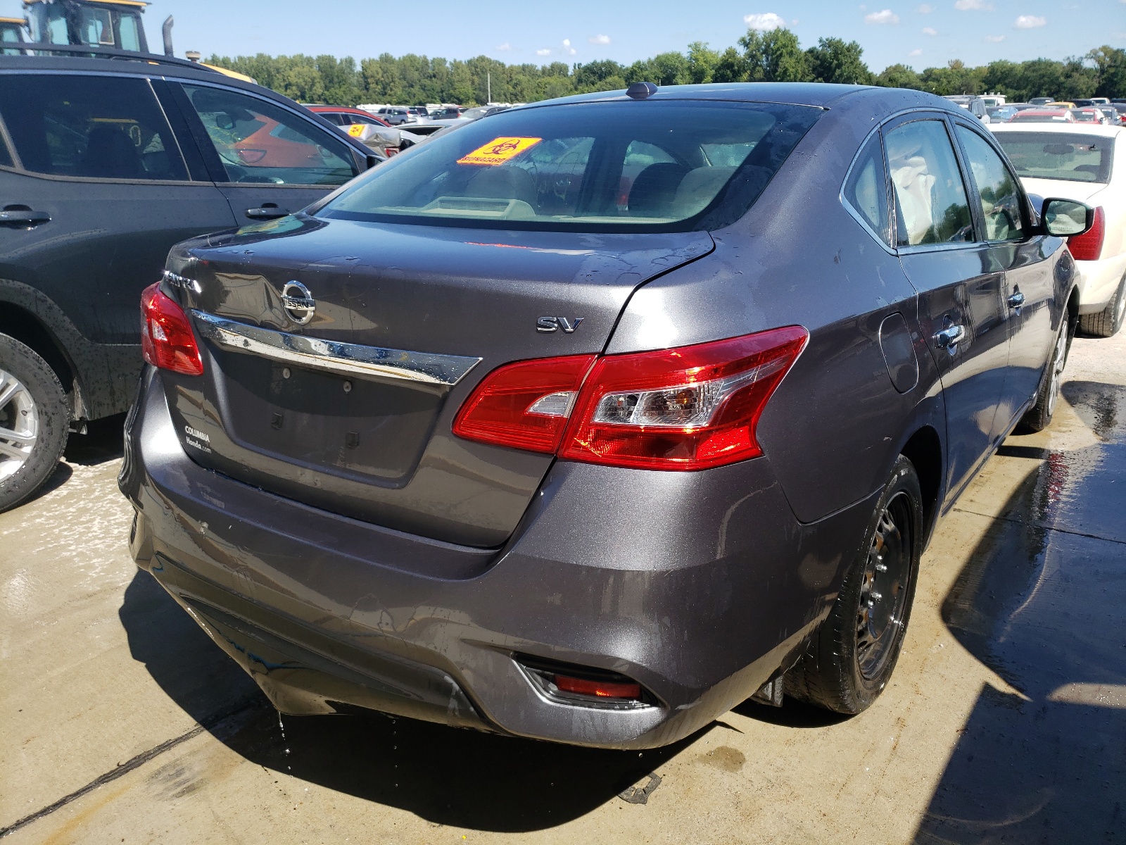 Photo 4 from auction – 2017 NISSAN SENTRA S with VIN 3N1AB7AP6HL722240
