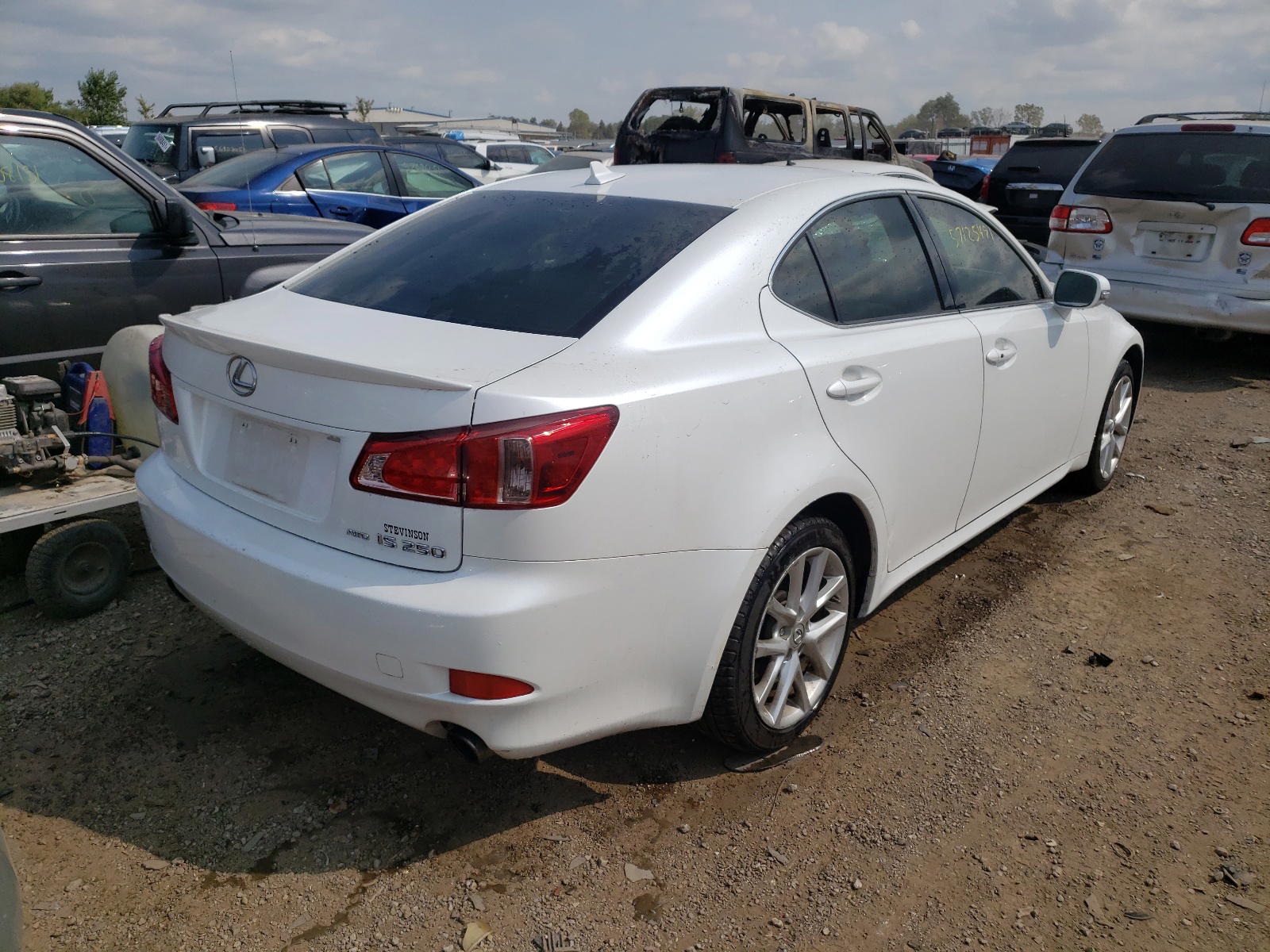 Photo 4 from auction – 2011 LEXUS IS 250 with VIN JTHCF5C27B5052056