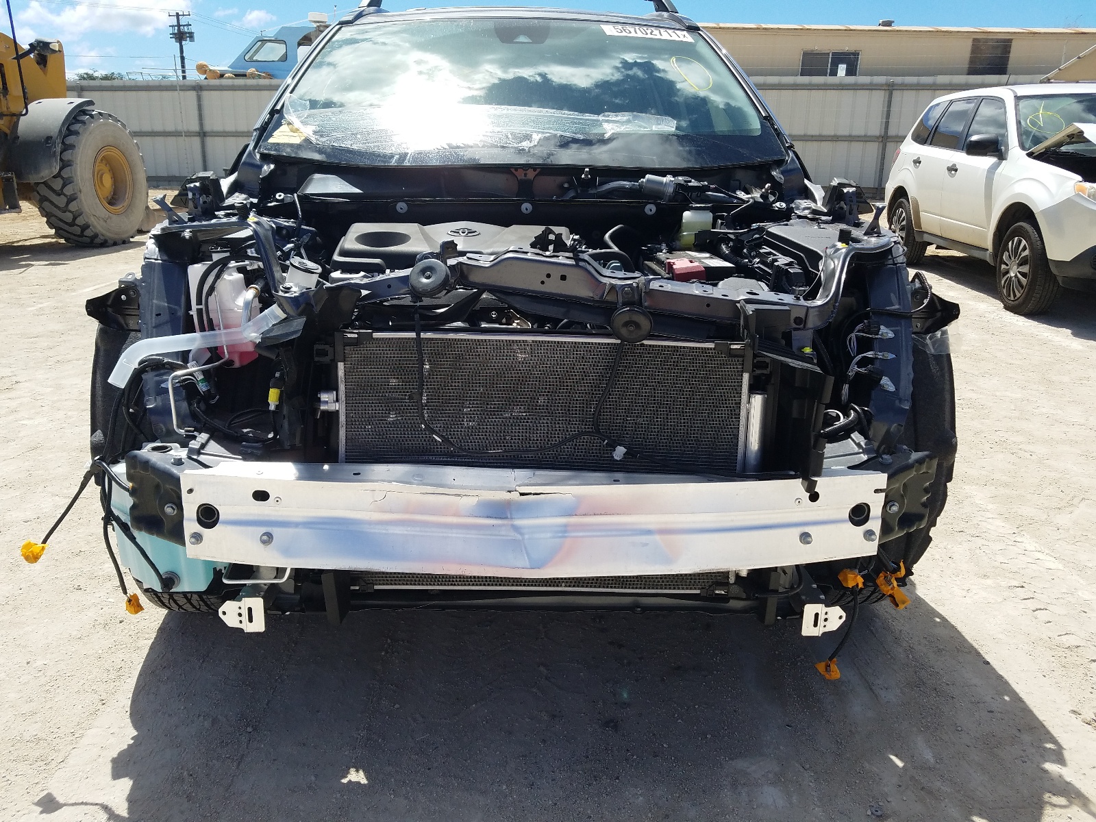 Photo 9 from auction – 2021 TOYOTA RAV4 XLE with VIN JTMW1RFVXMJ022912