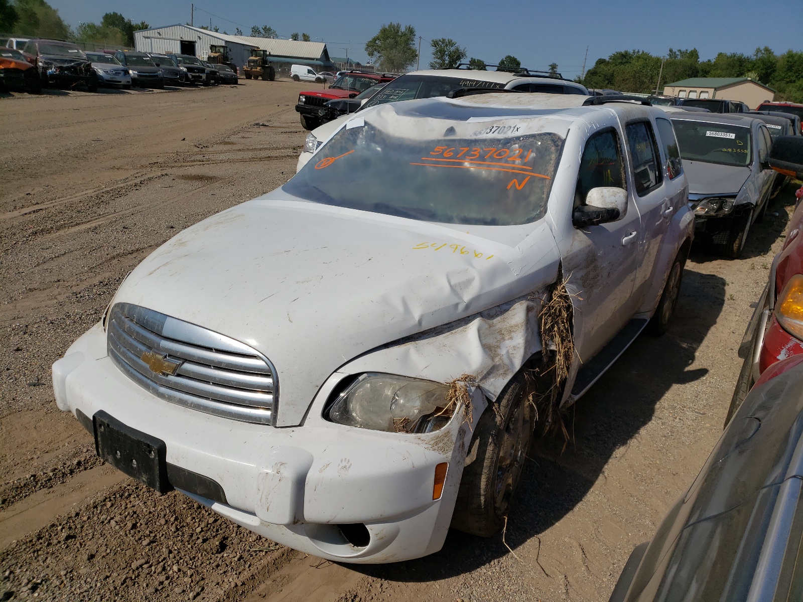 Photo 2 from auction – 2010 CHEVROLET HHR LT with VIN 3GNBABDB6AS549667
