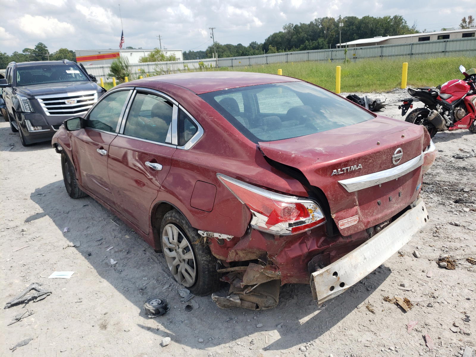 Photo 3 from auction – 2013 NISSAN ALTIMA with VIN 1N4AL3AP2DC109322