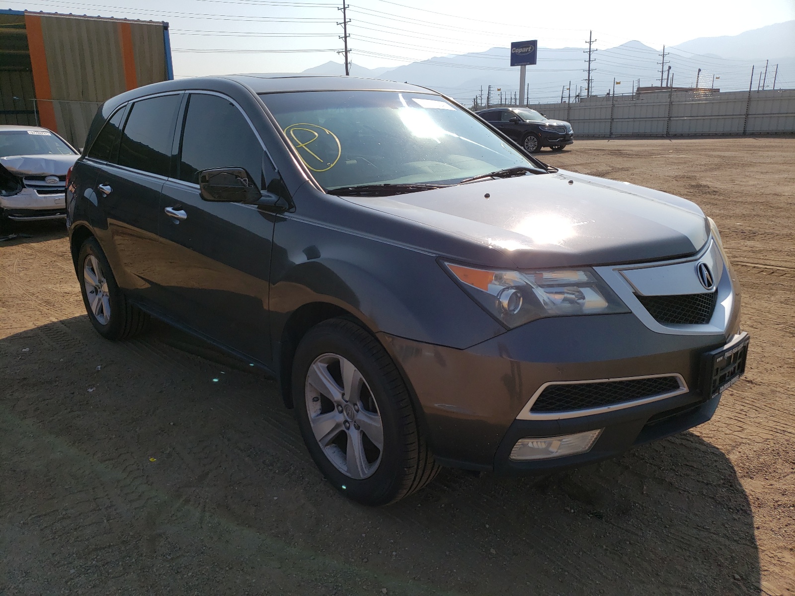 Photo 1 from auction – 2010 ACURA MDX TECHNO with VIN 2HNYD2H61AH509596