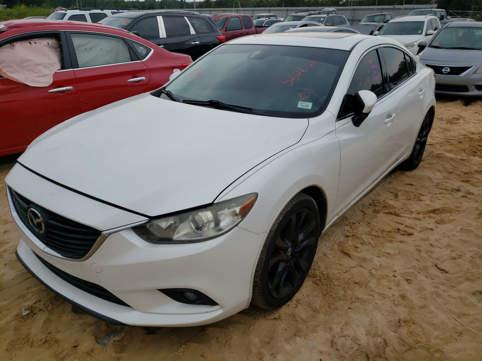 Photo 2 from auction – 2015 MAZDA 6 TOURING with VIN JM1GJ1T63F1163620