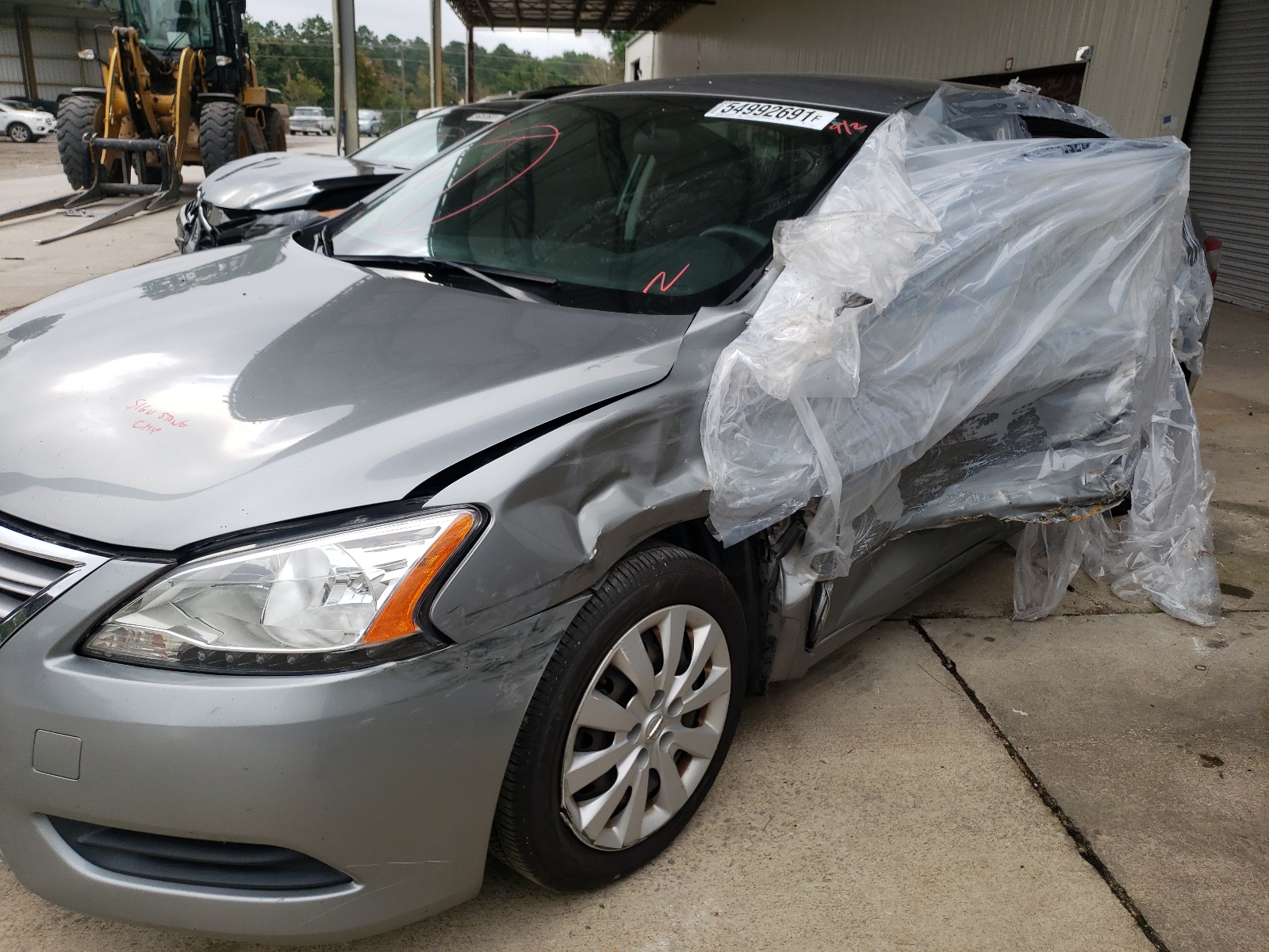 Photo 9 from auction – 2013 NISSAN SENTRA with VIN 3N1AB7AP2DL628978