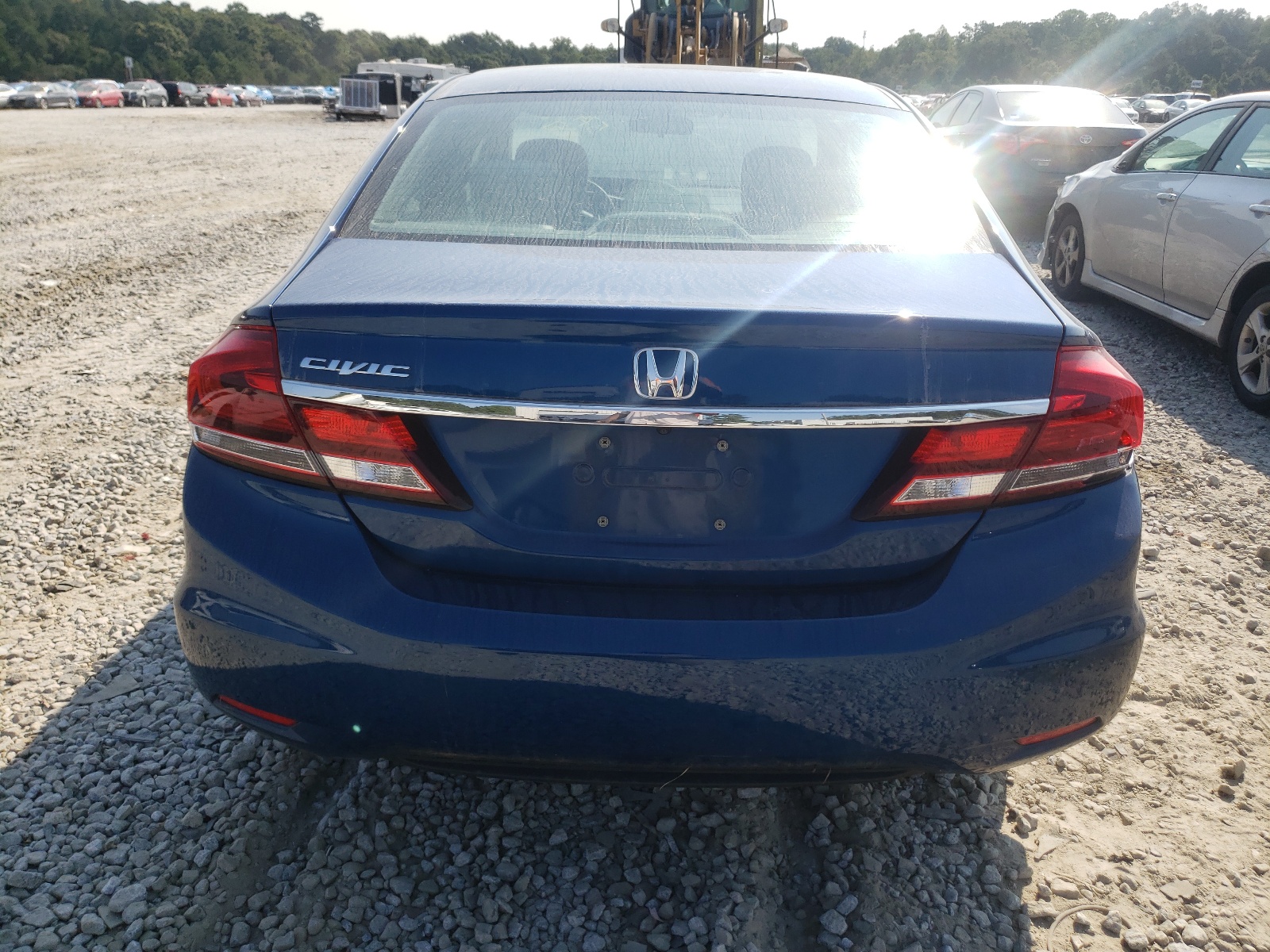 Photo 9 from auction – 2013 HONDA CIVIC LX with VIN 19XFB2F54DE100070