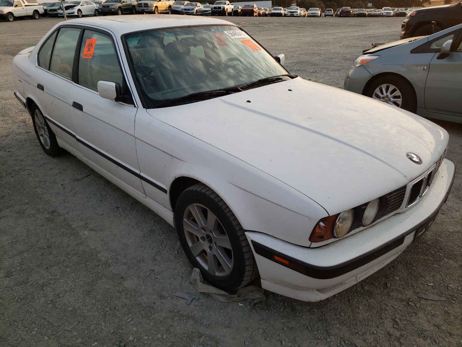 BMW 525 I AUTO 1993 with VIN WBAHD6311PBJ84567 - Photo from auction