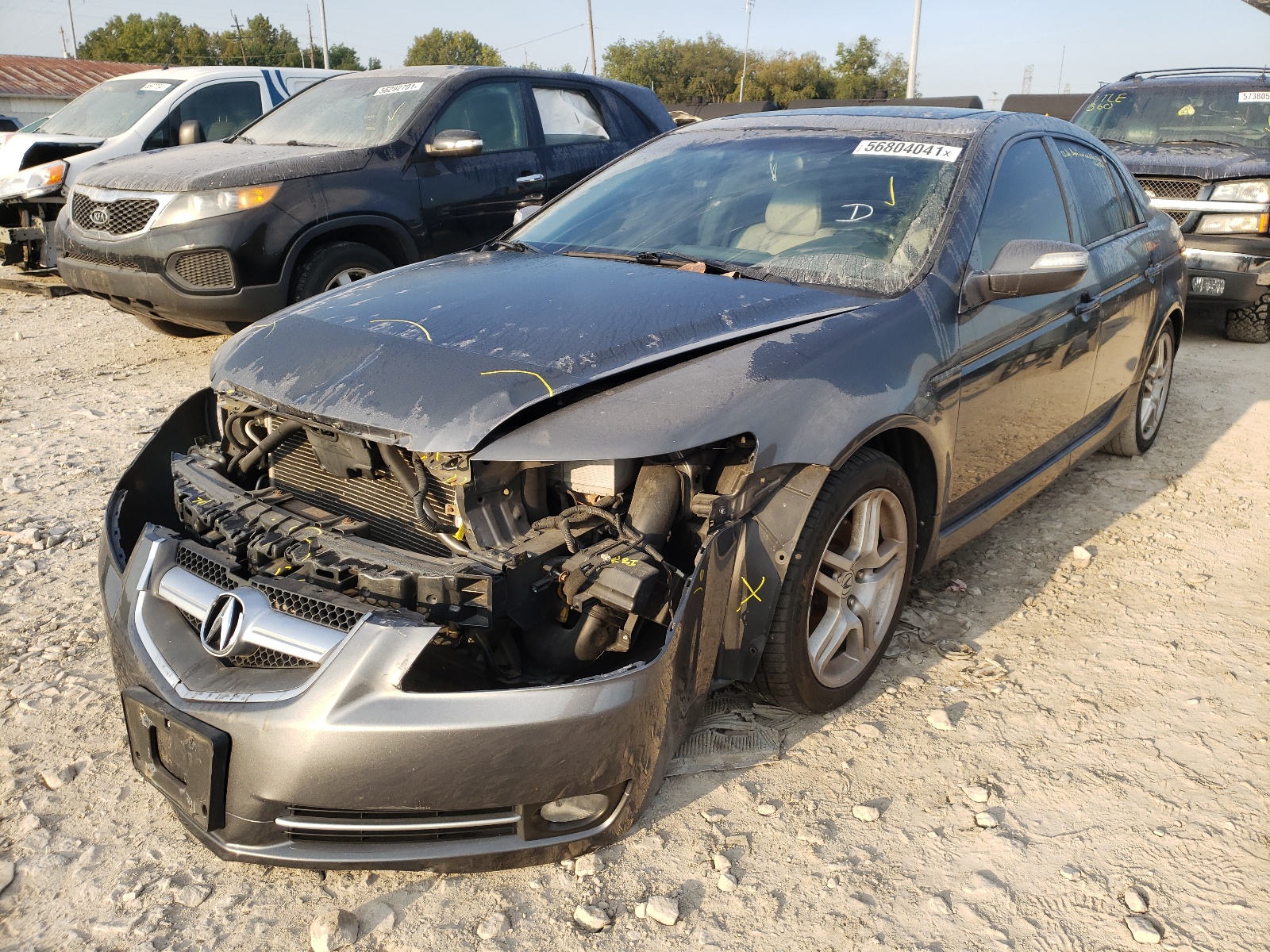 Photo 2 from auction – 2008 ACURA TL with VIN 19UUA66268A002725