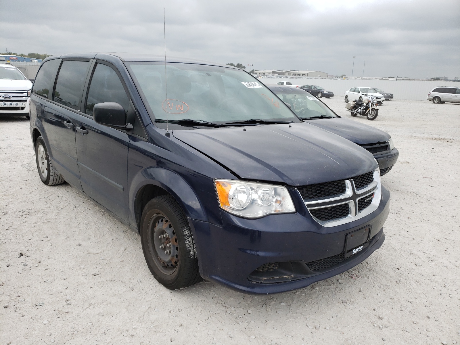 DODGE GRAND CARA 2012 z numerem VIN 2C4RDGBG9CR389150 - Zdjęcie z aukcji