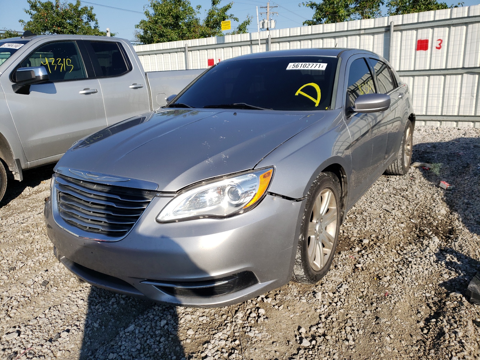 Photo 2 from auction – 2013 CHRYSLER 200 TOURIN with VIN 1C3CCBBG6DN531887