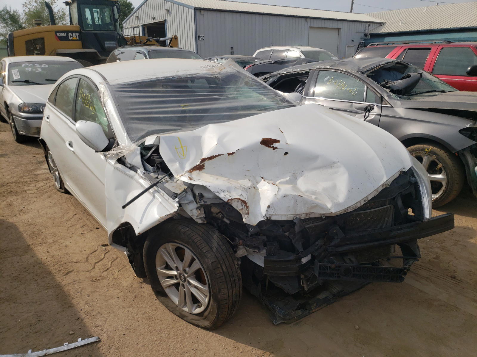 HYUNDAI SONATA GLS 2012 with VIN 5NPEB4AC7CH455841 - Photo from auction