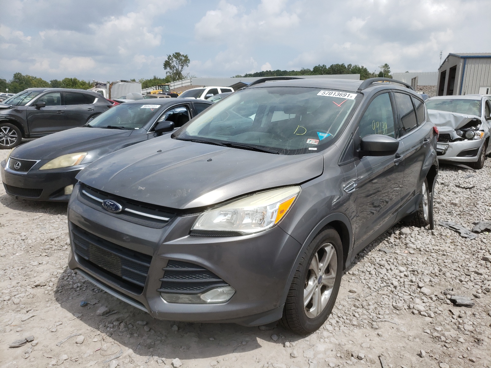 Photo 2 from auction – 2014 FORD ESCAPE SE with VIN 1FMCU9GX7EUA86461