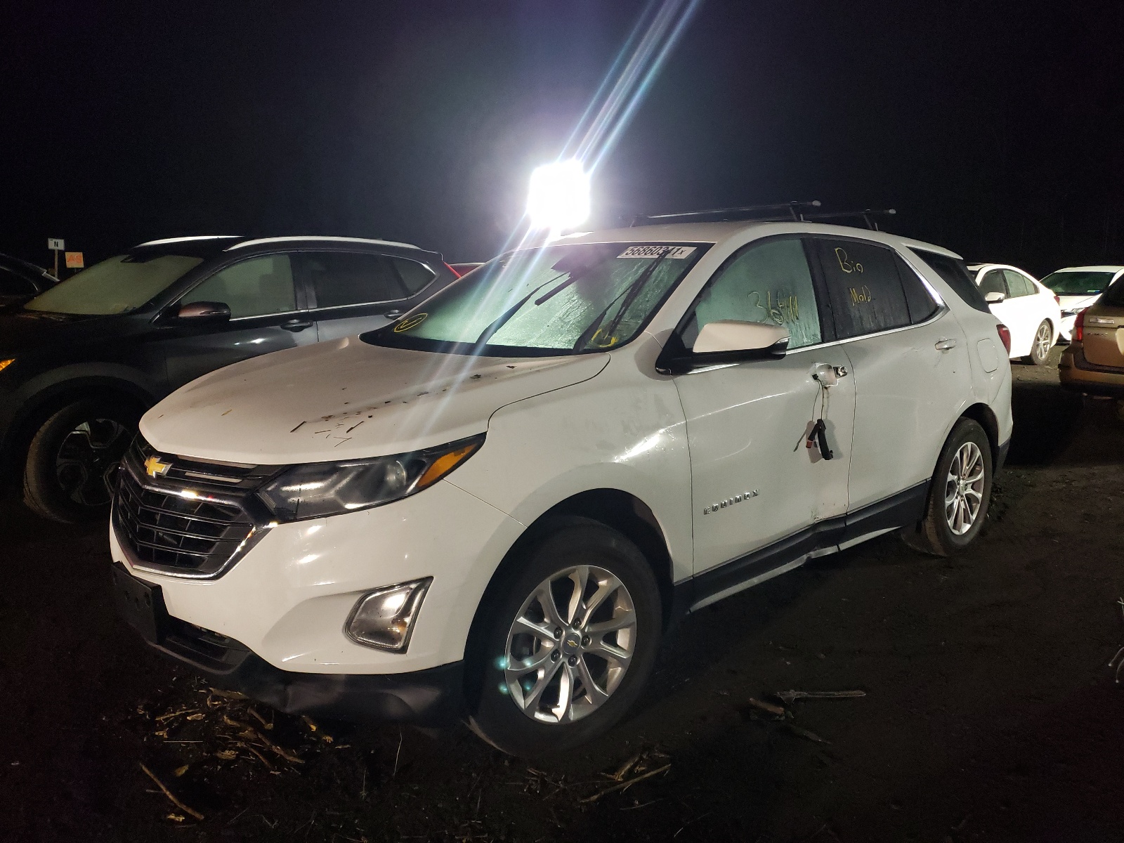 Photo 2 from auction – 2018 CHEVROLET EQUINOX LT with VIN 2GNAXSEV3J6316007