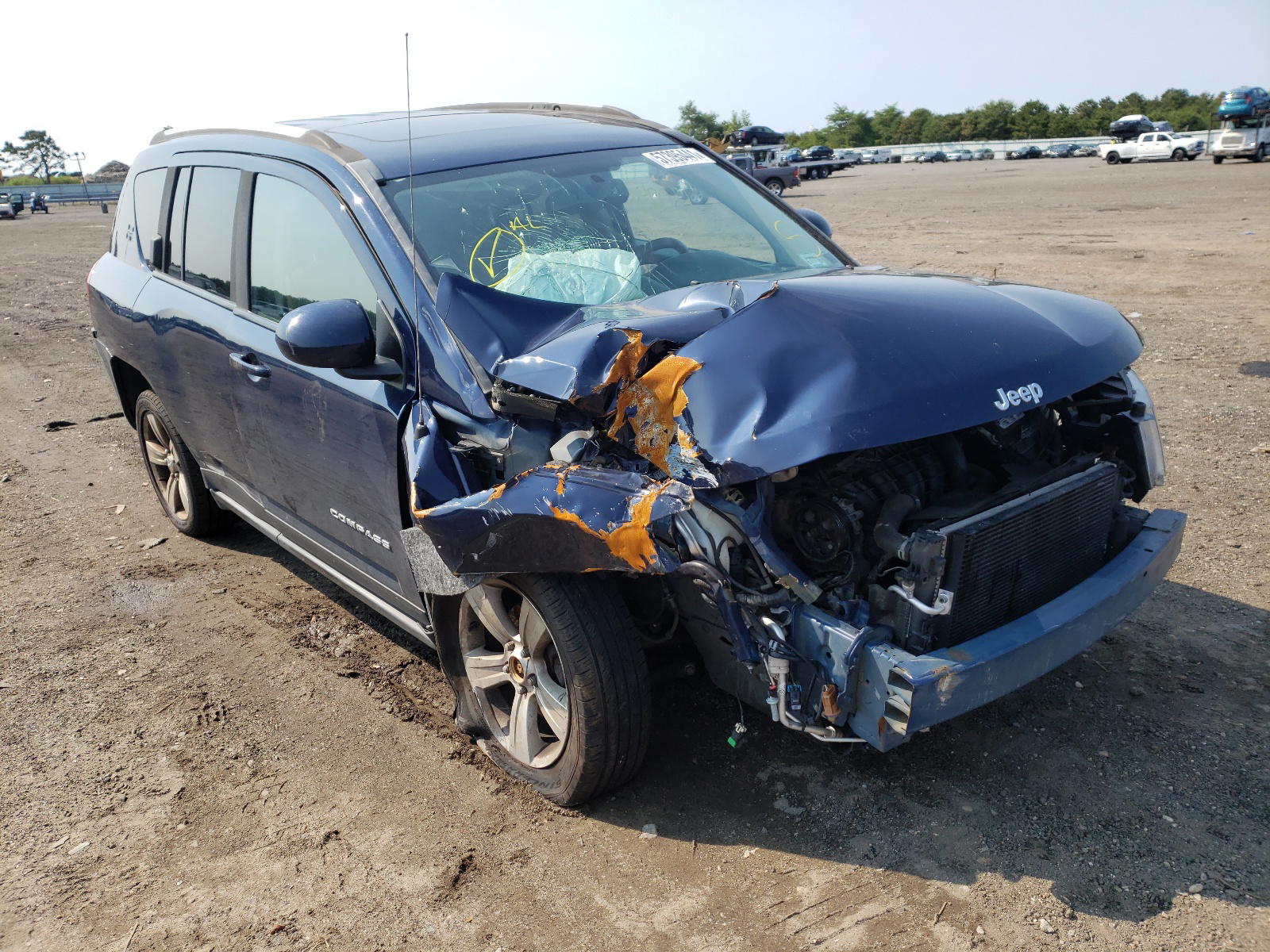 JEEP COMPASS LA 2016 with VIN 1C4NJDEB3GD572607 - Photo from auction
