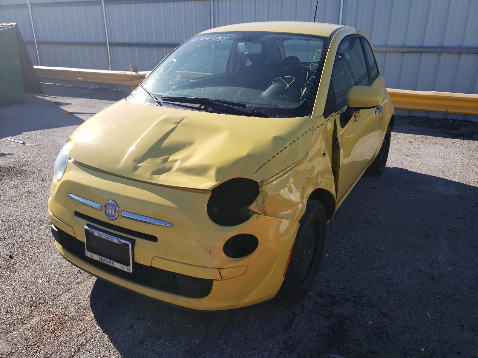 Photo 2 from auction – 2012 FIAT 500 POP with VIN 3C3CFFAR8CT370216