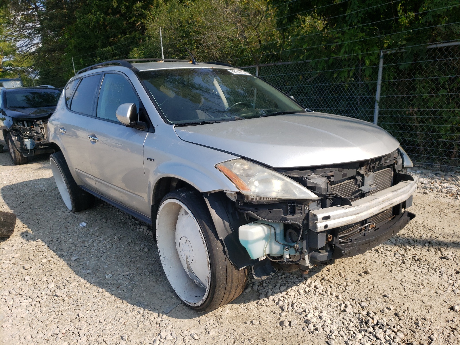 NISSAN MURANO SL 2007 with VIN JN8AZ08W67W655486 - Photo from auction