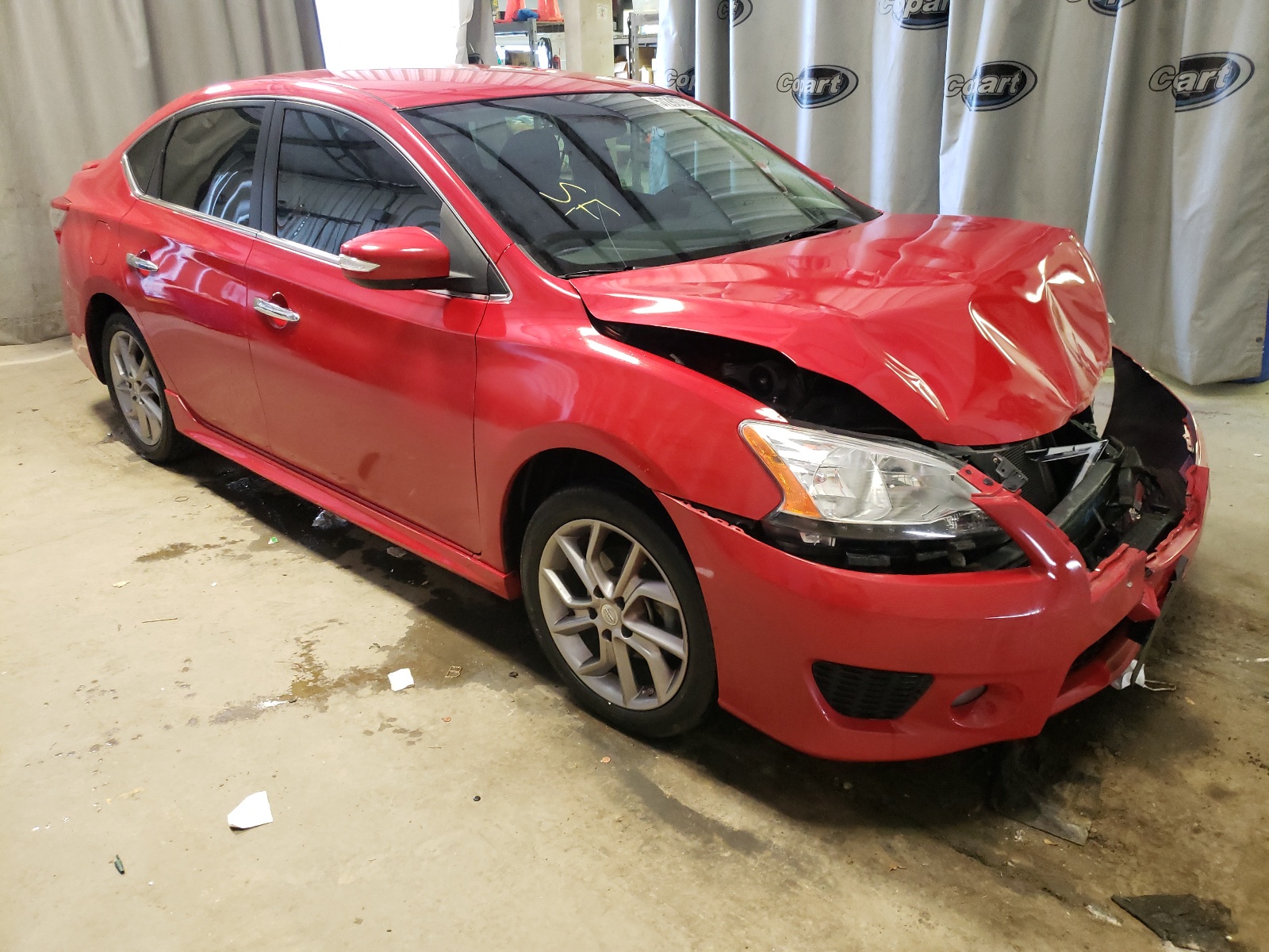 NISSAN SENTRA S 2015 with VIN 3N1AB7AP2FY229073 - Photo from auction